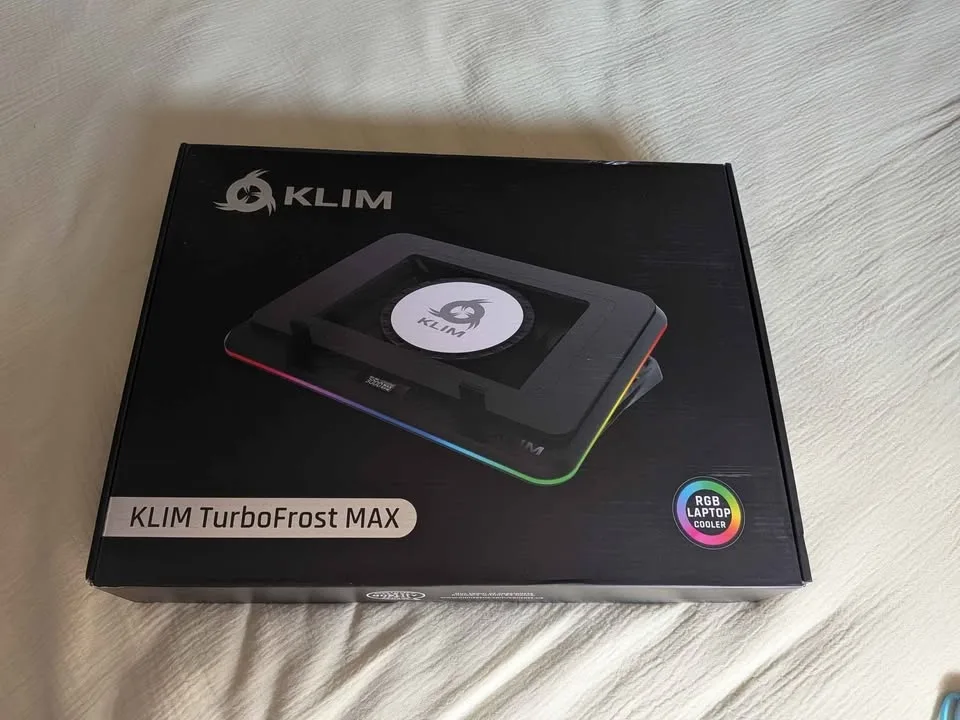 KLIM Turbofrost MAX - RGB Laptop Cooling Pad image indicator(3)