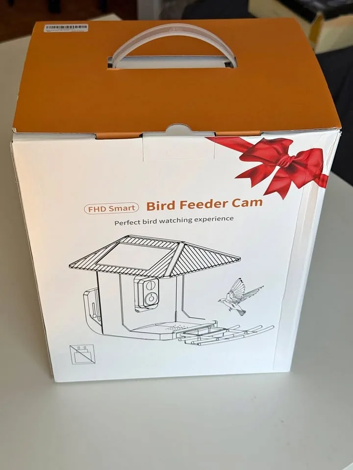 Bird Feeder With 2k Camera