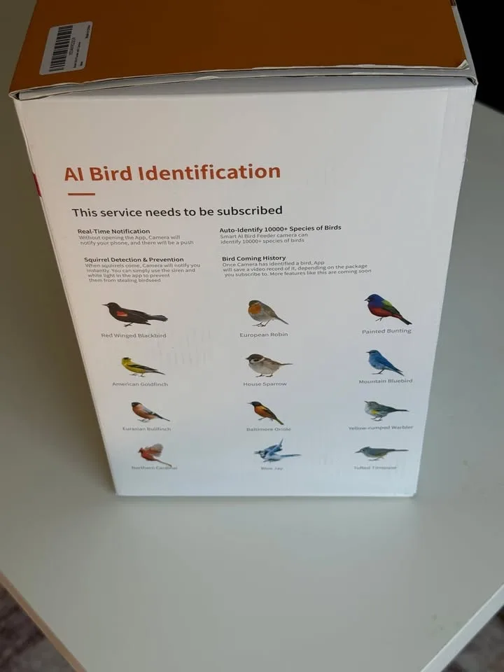 Bird Feeder With 2k Camera image indicator(2)