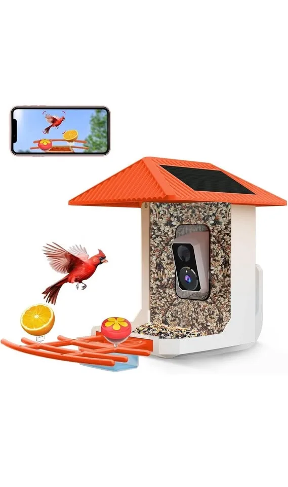 Bird Feeder With 2k Camera image indicator(4)