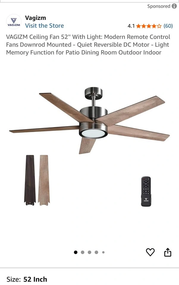 Brand New Ceiling Fans - photo 3