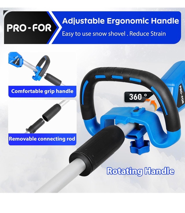 40V Cordless Snow Shovel - photo 4
