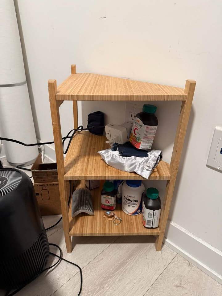 IKEA RÅGRUND Corner / Sink Shelf — Bamboo - photo 3