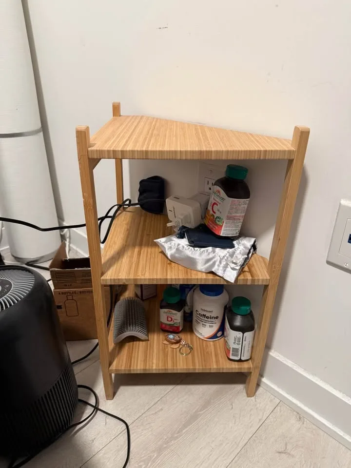 IKEA RÅGRUND Corner / Sink Shelf — Bamboo image indicator(3)