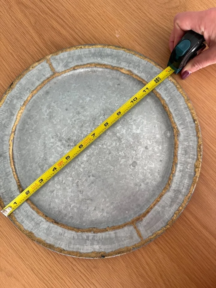 Silver & Gold Serving Platter - 13” Diameter image indicator(3)