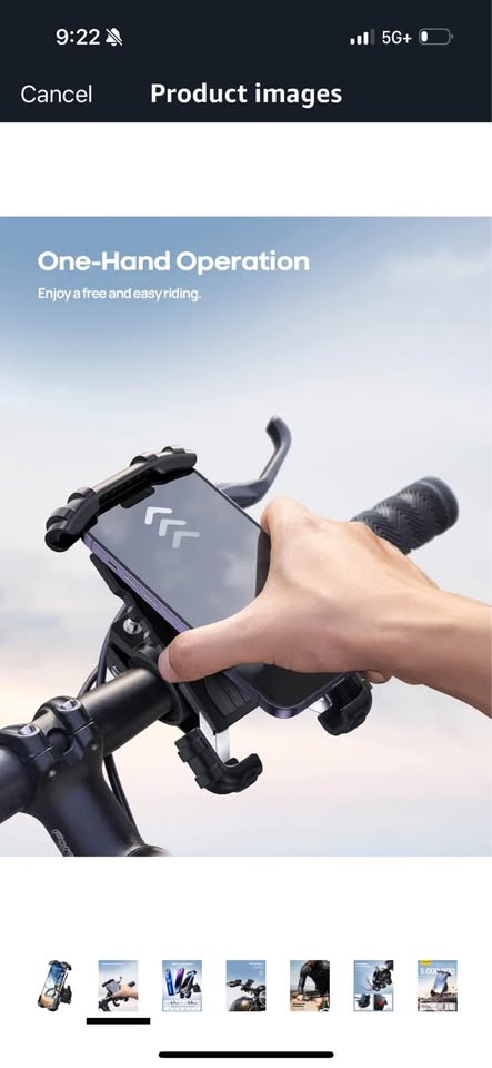 Phone holder for bike/scooter - photo 3