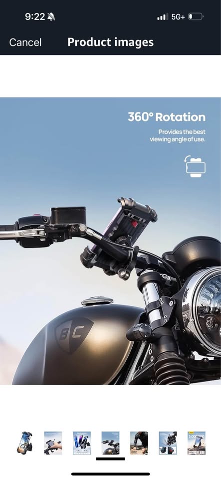 Phone holder for bike/scooter - photo 5