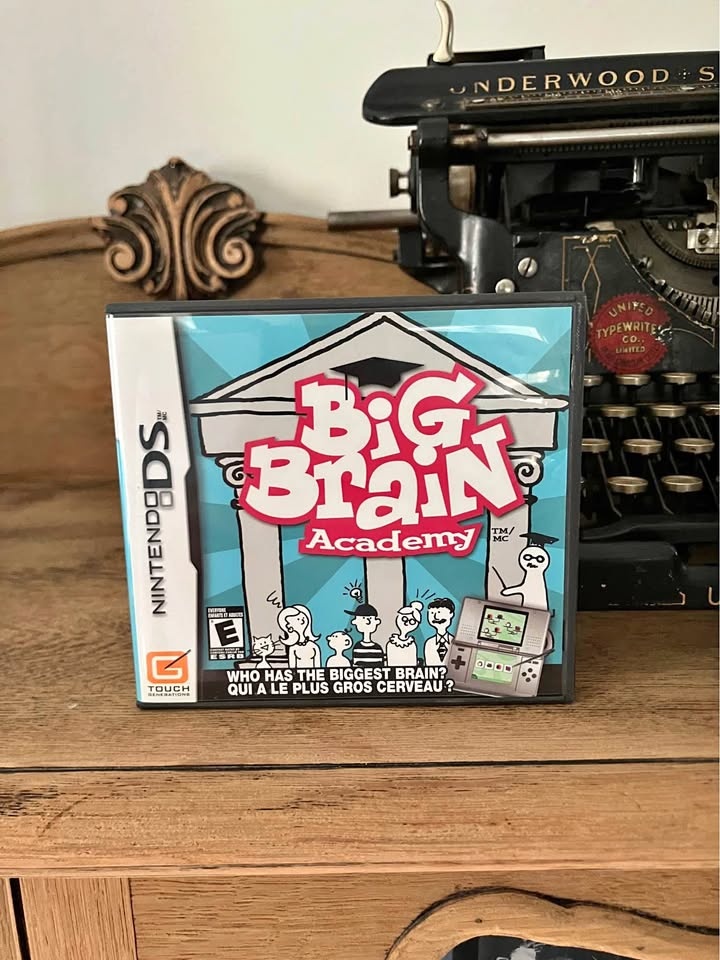 Big Brain Academy Nintendo DS Case Only