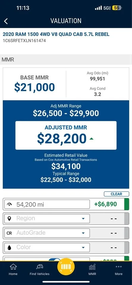 2020 Dodge Ram 1500 · Rebel Sport image indicator(2)