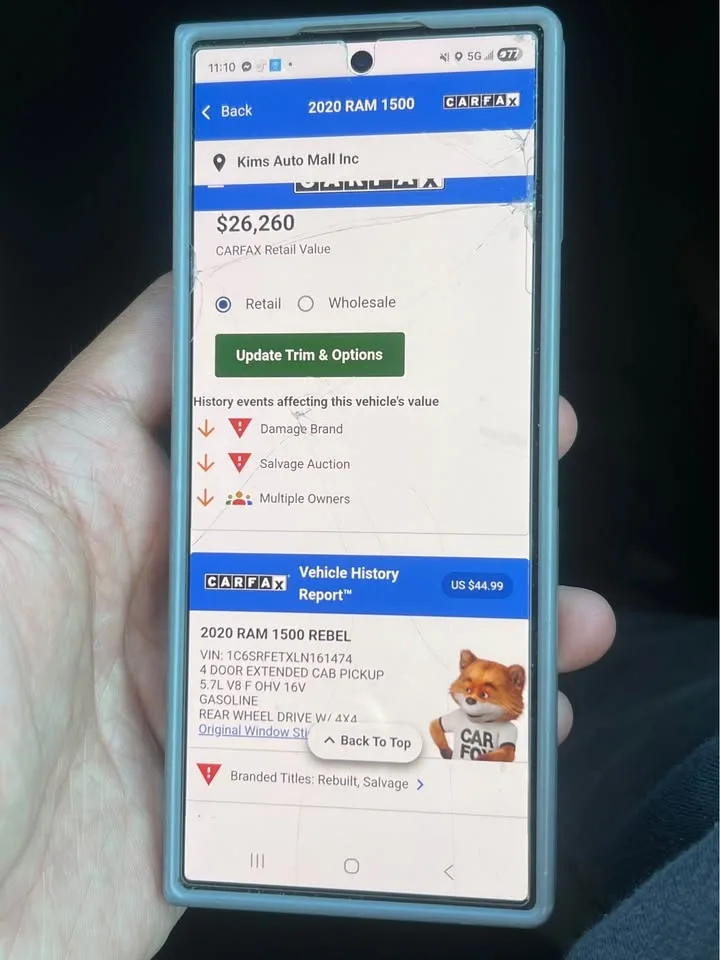 2020 Dodge Ram 1500 · Rebel Sport image indicator(4)