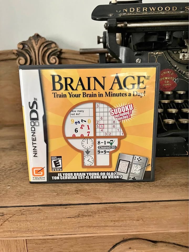 Brain Age: Train Your Brain - Nintendo DS Case Only
