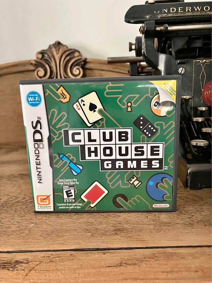Club House Games (Nintendo DS 2006) case only