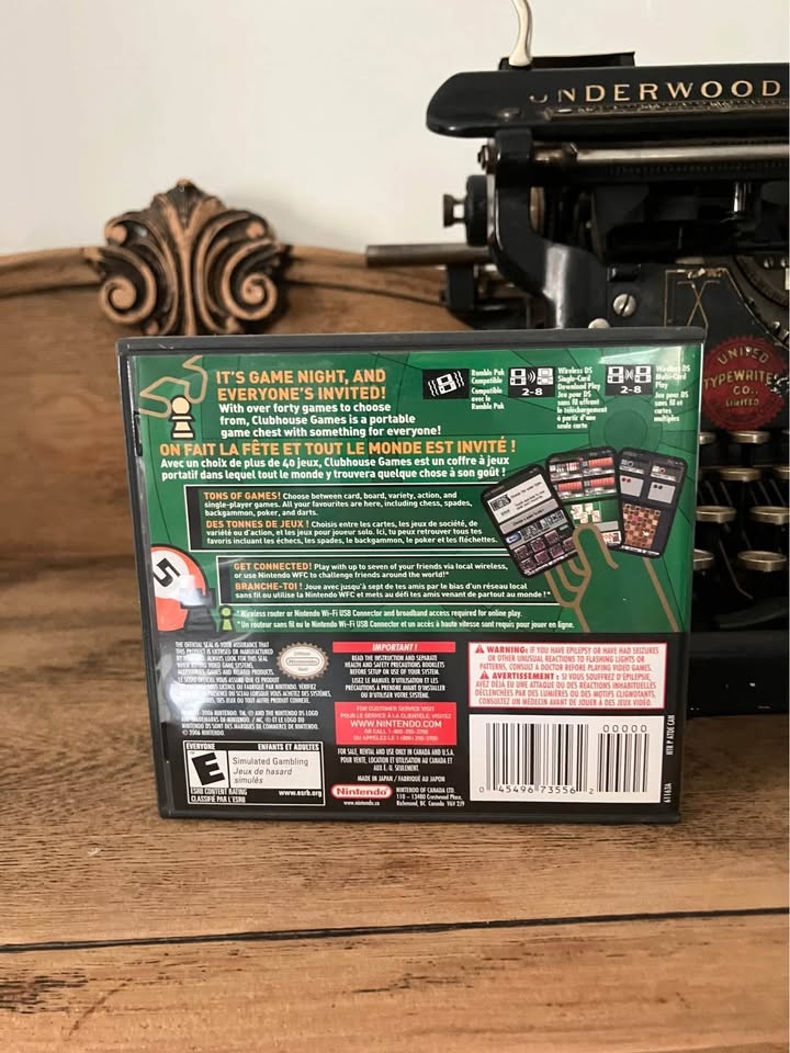 Club House Games (Nintendo DS 2006) case only - photo 2