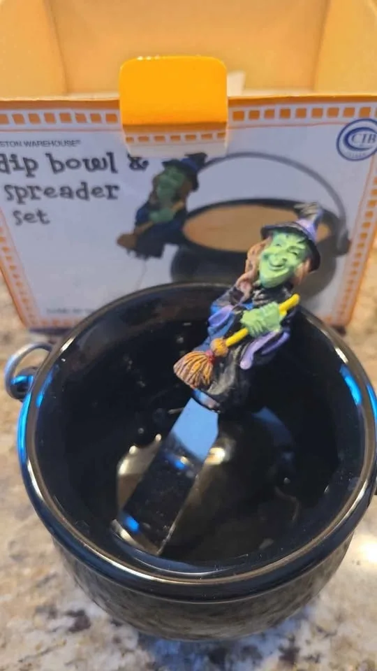 Halloween Dip Bowl & Spreader set image indicator(3)