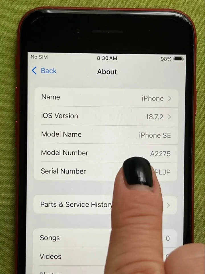 iPhone SE (2020) image indicator(7)