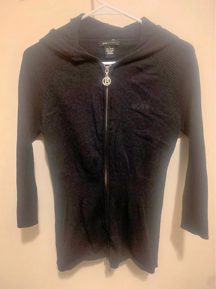 BCBG Black hoodie
