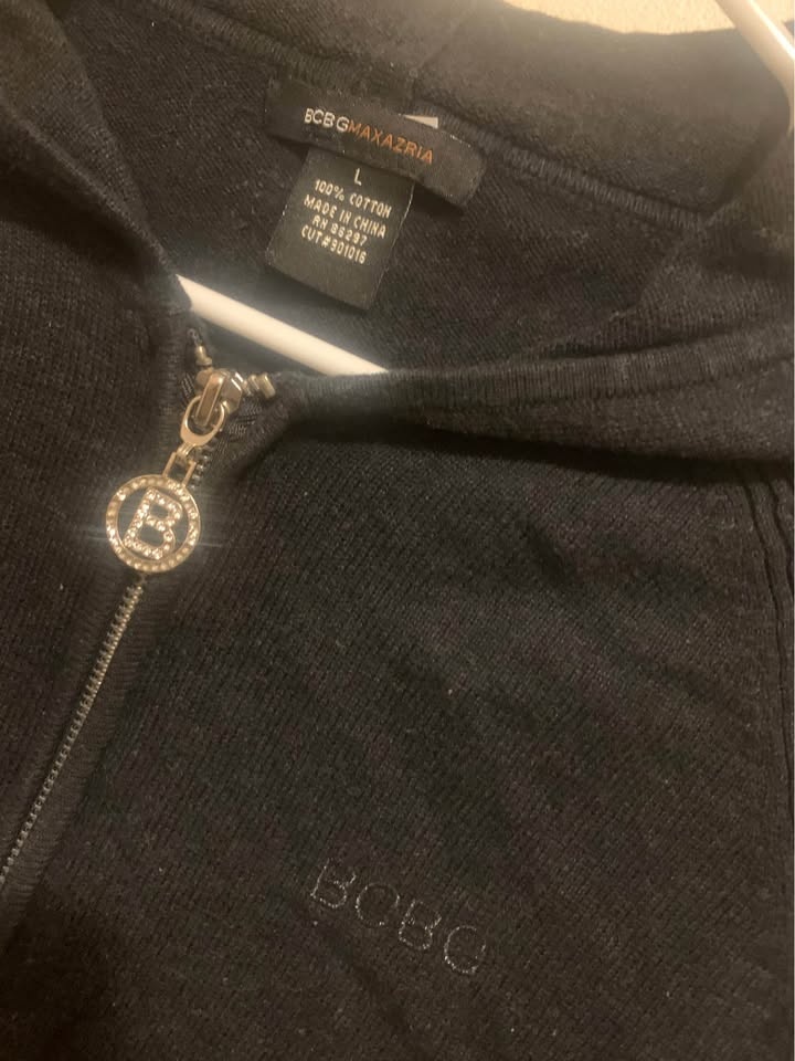 BCBG Black hoodie - photo 2