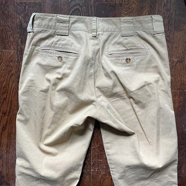 Vince Classic Tan Chino Stretch Khaki Mid Rise Pants-Size 6 - photo 5