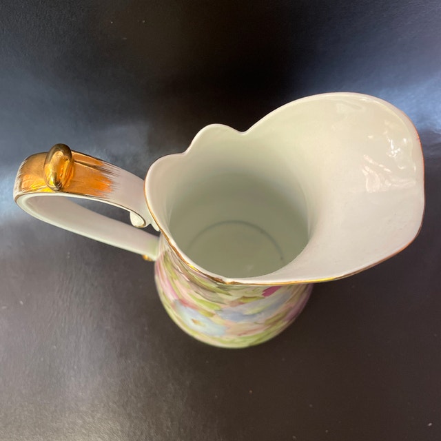 Skye McGhie Porcelain Pitcher-Morning Glory- 9” - photo 4
