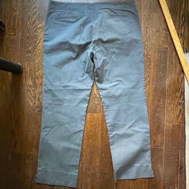 Vintage Teenflo Blue Woman's Chino Pants-Size 12. Made in Canada - photo 4