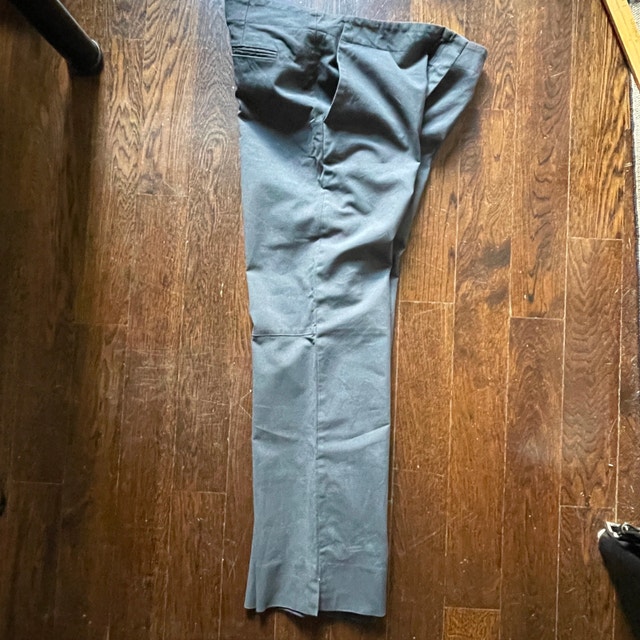 Vintage Teenflo Blue Woman's Chino Pants-Size 12. Made in Canada - photo 5
