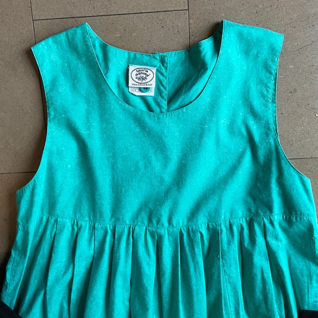 Vintage 80s Laura Ashley Dress-Sz. 10 - photo 2