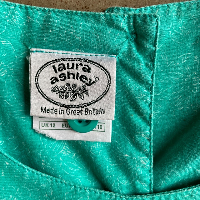 Vintage 80s Laura Ashley Dress-Sz. 10 - photo 3