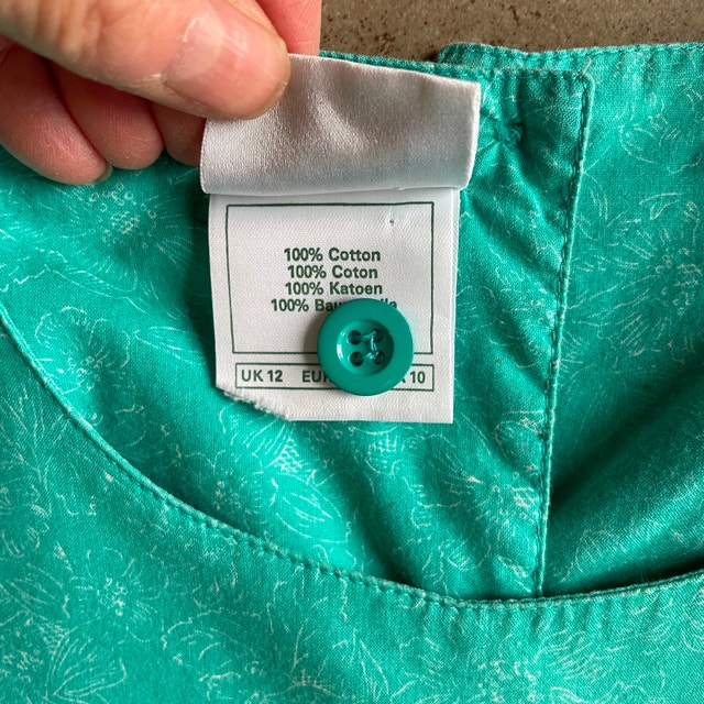 Vintage 80s Laura Ashley Dress-Sz. 10 - photo 4
