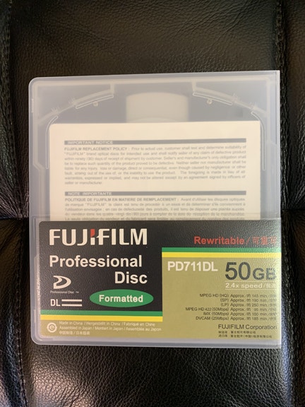 NEW Fujifilm and Sony Professional Discs - photo 2