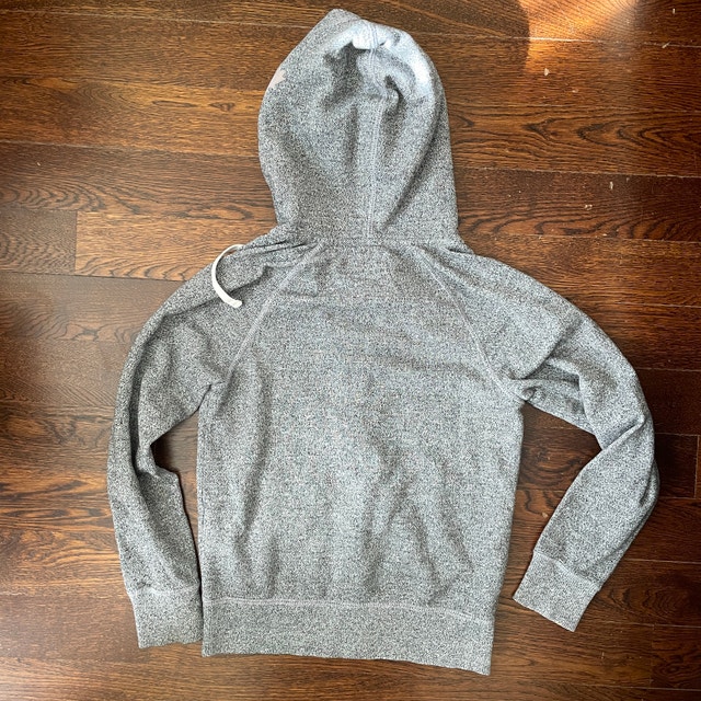 Roots Beaver Salt and Pepper Gray Zippered Kangaroo Hoodie-XXS - photo 3