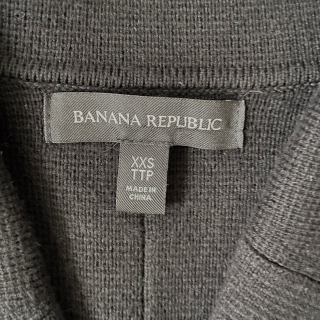 Banana Republic Knit Sweater Coat Jacket-XXS - photo 5