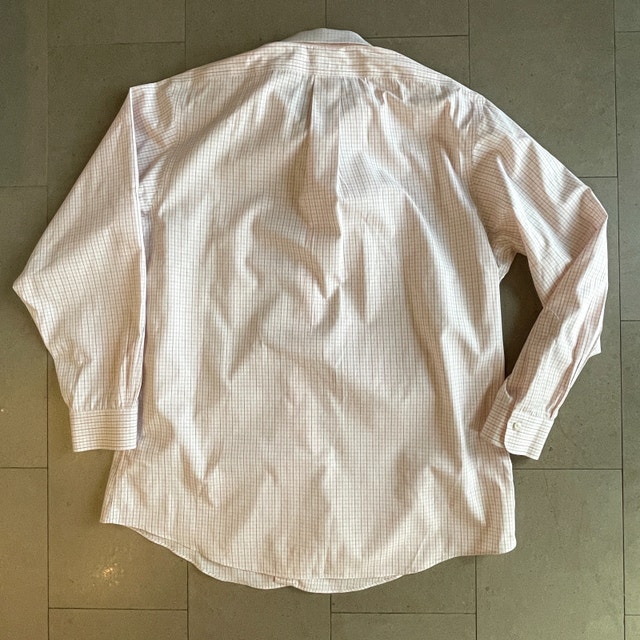 Brooks Brothers Mens Regent Cotton Shirt-White/Orange-17-34 XL - photo 3