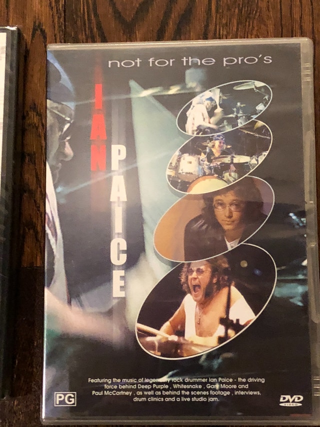 2 Drum Instructional DVDs -Terry Bozio, Ian Paice - photo 3