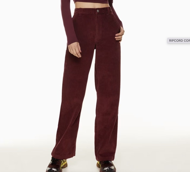 TNA Aritzia Corduroy Pants-Size 00 - photo 2