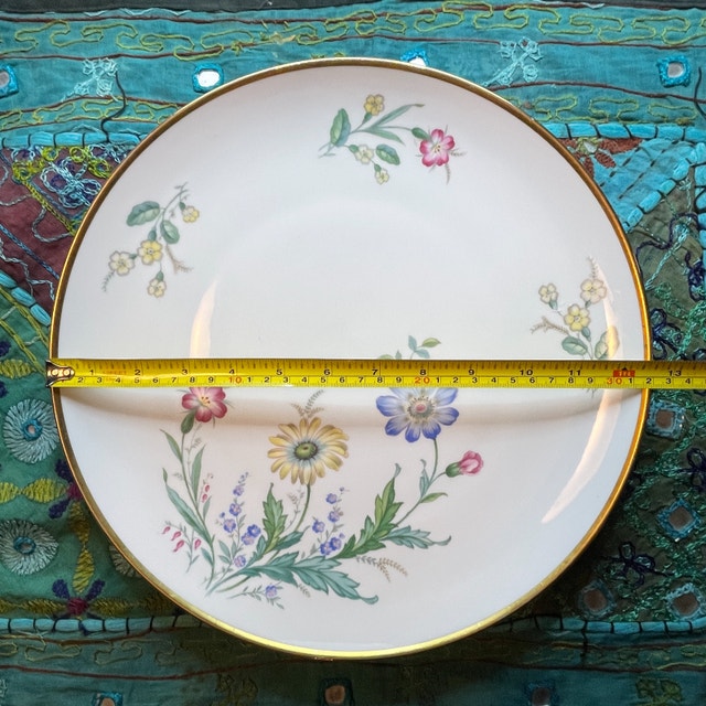 Antique Rosenthal Gold Rimmed Round Platter - photo 3