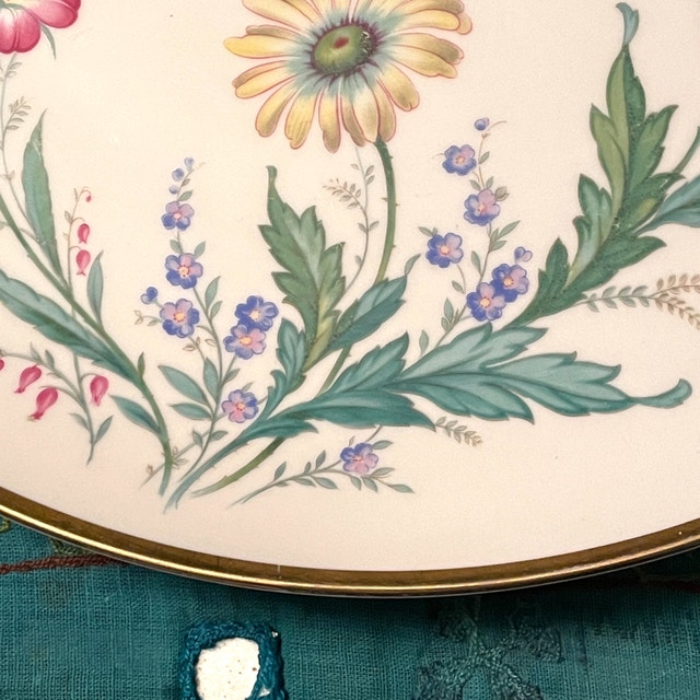 Antique Rosenthal Gold Rimmed Round Platter - photo 4