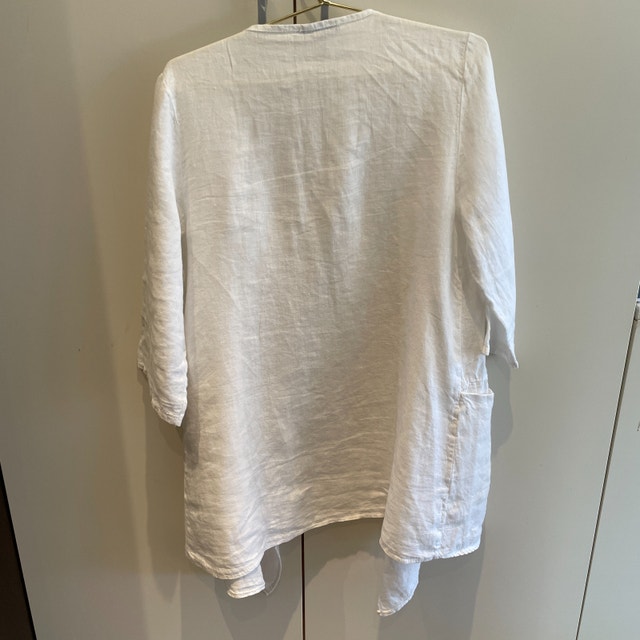 Francesca Bettini Linen Lagenlook Cardigan Top-Italy-Large - photo 4