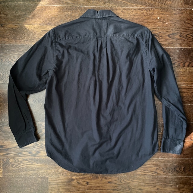 Everlane Woman's Black 100% Cotton Shirt/Blouse-Size 4 - photo 3