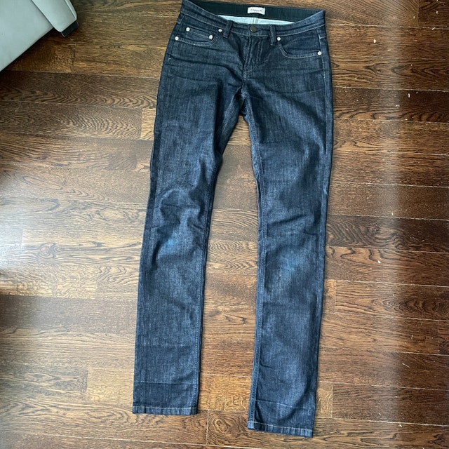 Filippa K Women's Niki Low Blue Jeans-Size W28/L33-Sweden