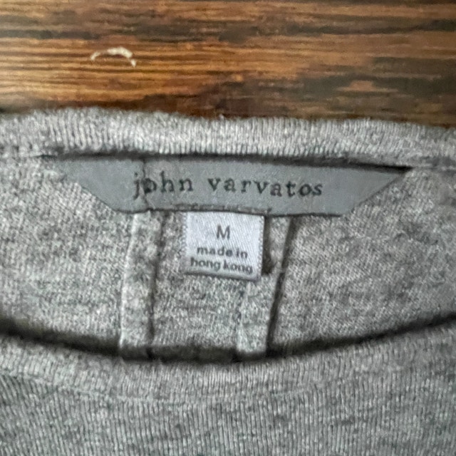 John Varvatos Men's Gray Crew Neck Sweater-Med - photo 2