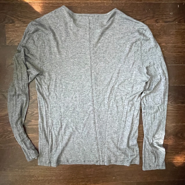 John Varvatos Men's Gray Crew Neck Sweater-Med - photo 3