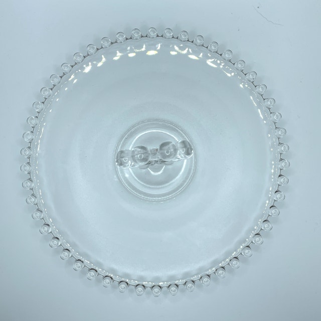 Vintage Imperial Glass Candlewick Plate - photo 3