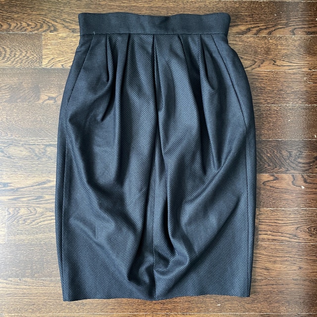 David Szeto Paris Silk/Wool Skirt - Size 42 (8)