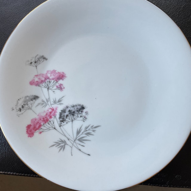 4 Vintage Porcelain Fine China Salad/Dessert Plate-Germany-7-3/4 - photo 2