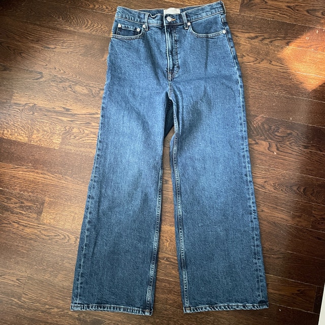 Everlane Way High Wide Leg Flare Jeans-Size 29 Regular