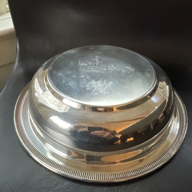 Vintage Large Silver plated Bowl - Wm.A. Rogers - photo 4