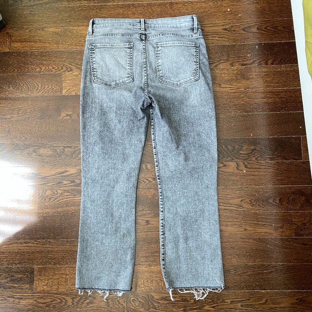Fidelity Jeans Juniper Crop Flare Raw - Size 29 - photo 3