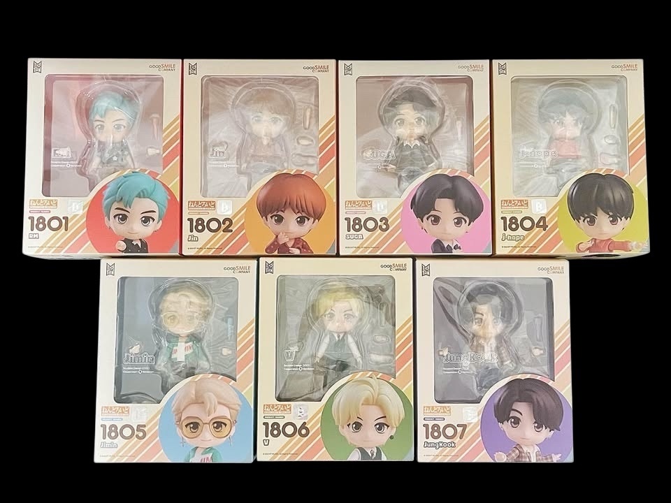 BTS TinyTAN Nendoroid Figures SET