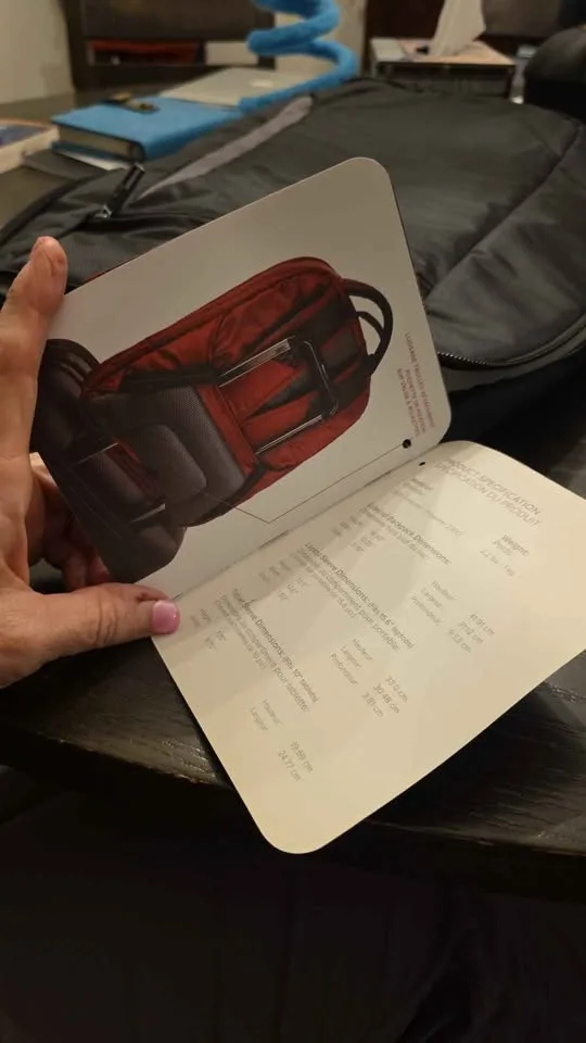 Heys new techpac model 05 bag NEVER USED TAGS $40 image indicator(10)