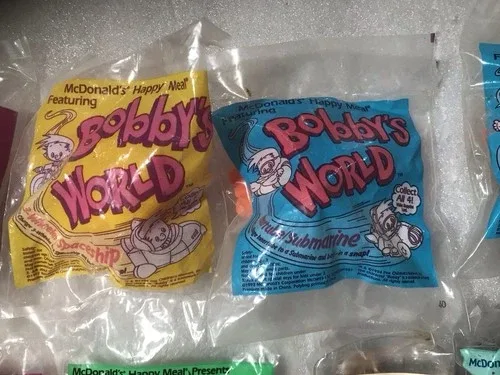 14 Unopened McDonalds Happy Meal Toys & Burger King Toys image indicator(3)